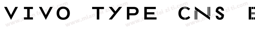 vivo type CNs Bold GB字体转换